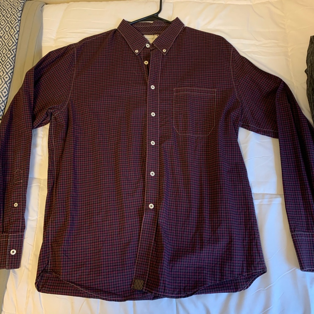 Billy Reid button up shirt